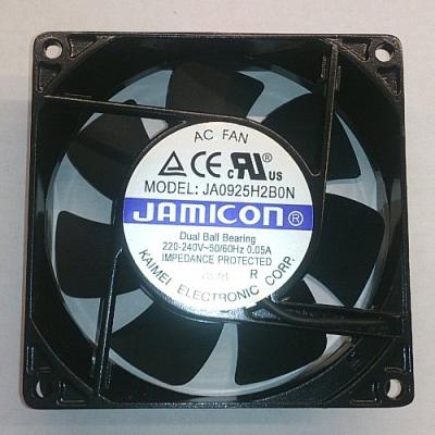 Вентилятор AC 92x92x25 (220v/0.05A) JA0925H2B010N-T-R качения Jamicon